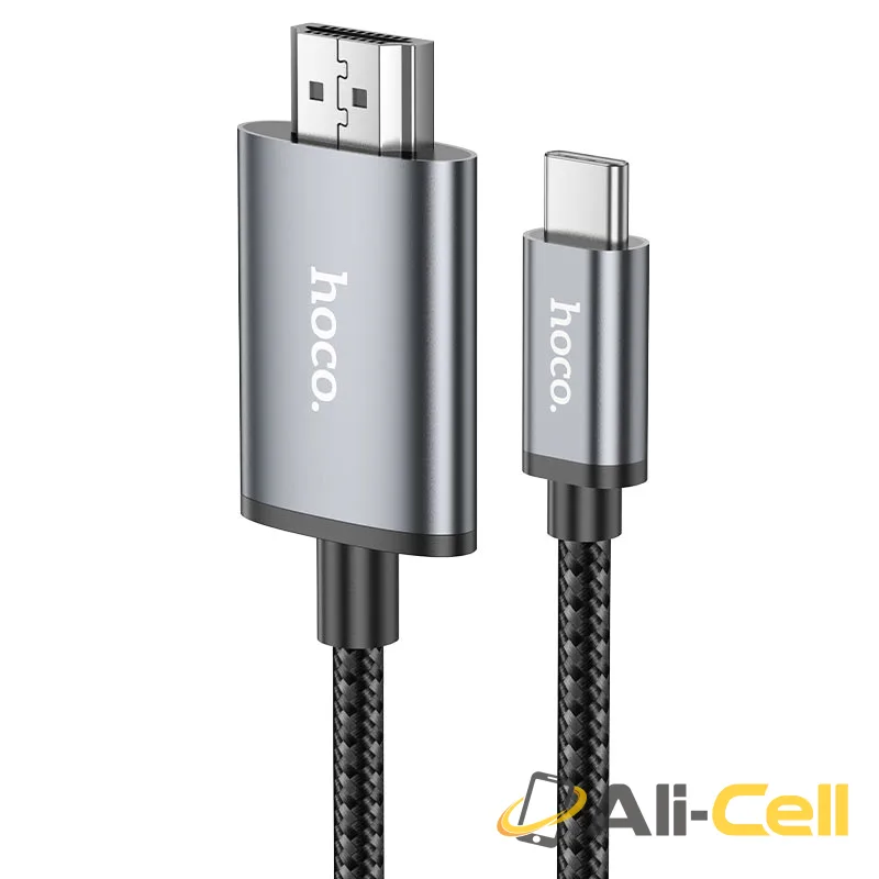 Cable Type-C to HDTV “UA27” 4K (Ua27 Tc Metal Grey, 2m)