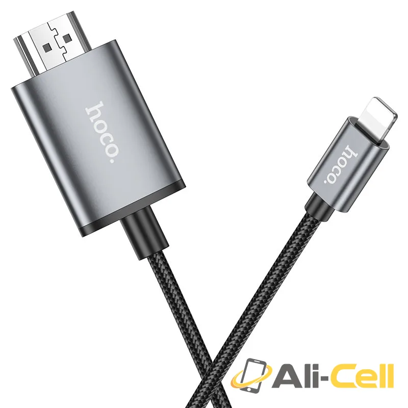 Cable for Lightning to HDTV “UA27” (Ua27 Ltn Metal Grey, 2m) — 3