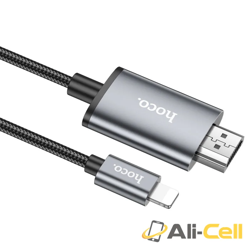 Cable for Lightning to HDTV “UA27” (Ua27 Ltn Metal Grey, 2m) — 4