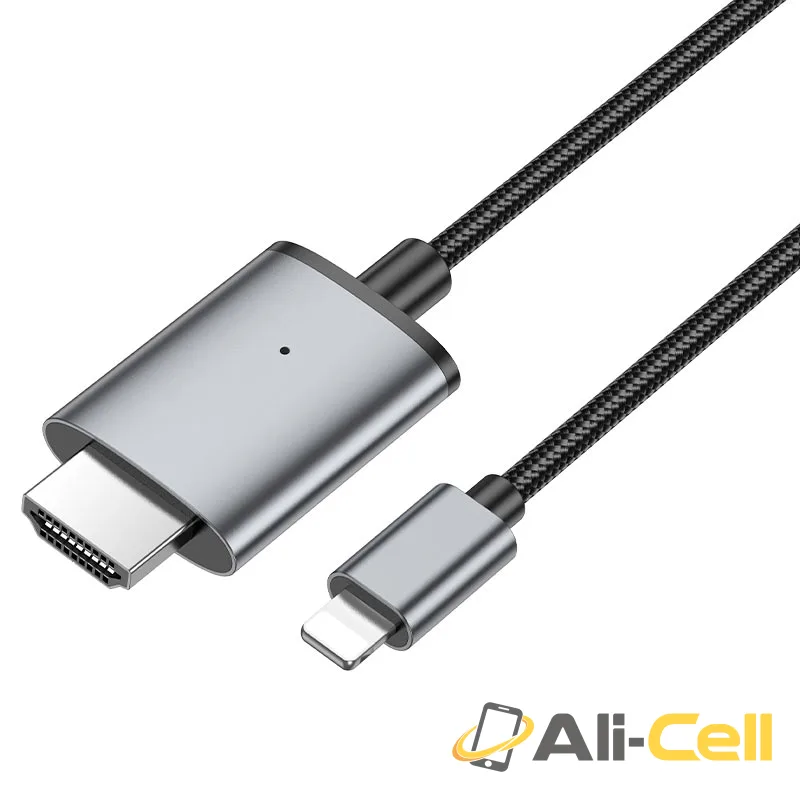Cable for Lightning to HDTV “UA27” (Ua27 Ltn Metal Grey, 2m) — 6