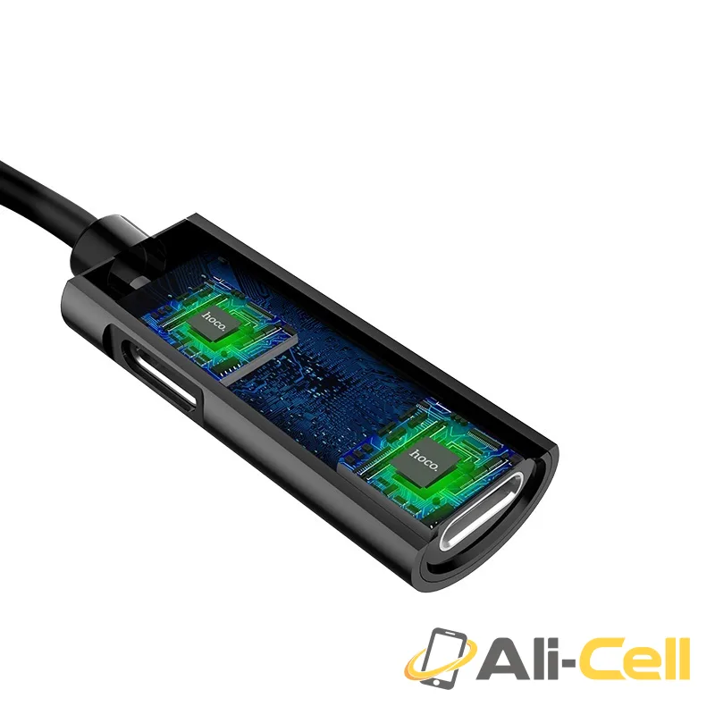 Adapter Lightning to 2xLightning «LS18» 2 in 1 audio converter — 3