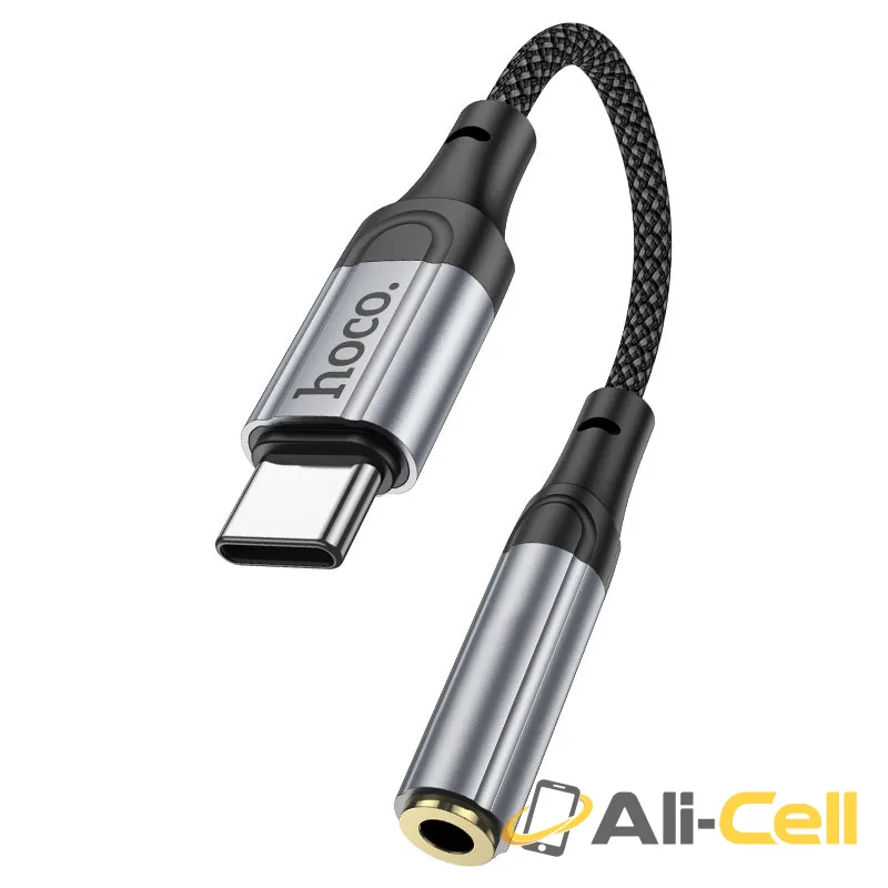 Adapter Type-C to 3.5mm “LS36 Fresh” audio converter (Ls36 Tc Black) — 2