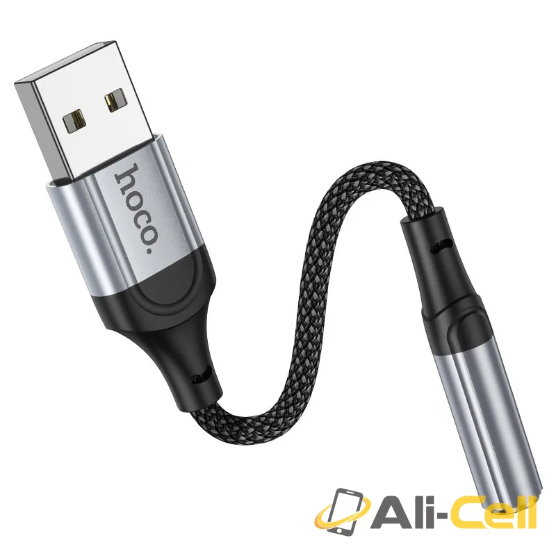 Adapter USB-A to 3.5mm “LS36 Fresh” audio converter (Ls36 Usb Black) — 5