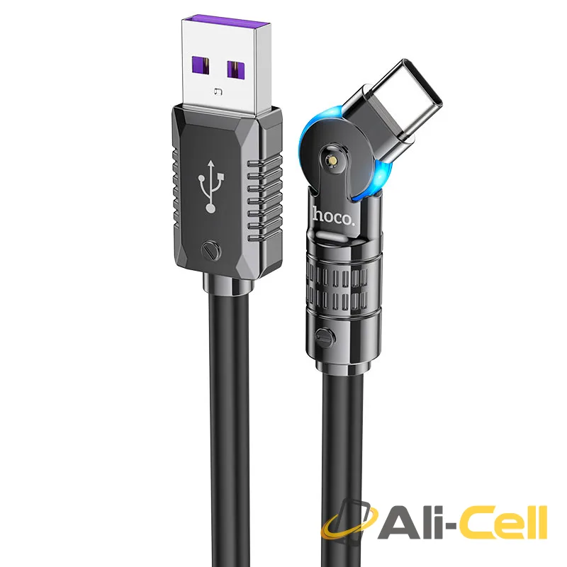 Cable USB to Type-C “U118 Triumph” 100W fast charge (U118 100w Usb Tc Black, 1.2m)