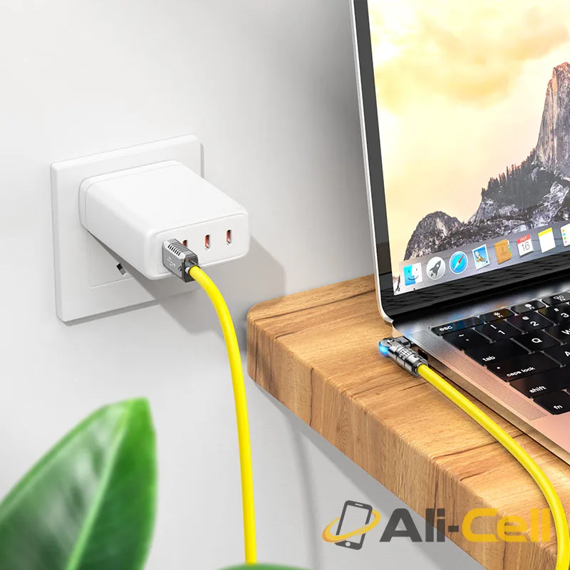 Cable USB to Type-C “U118 Triumph” 100W fast charge (U118 100w Usb Tc Black, 1.2m) — 7