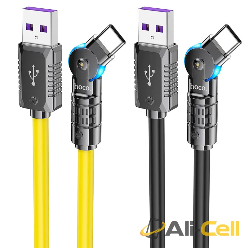 Cable USB to Type-C “U118 Triumph” 100W fast charge (U118 100w Usb Tc Yellow, 1.2m) — 6