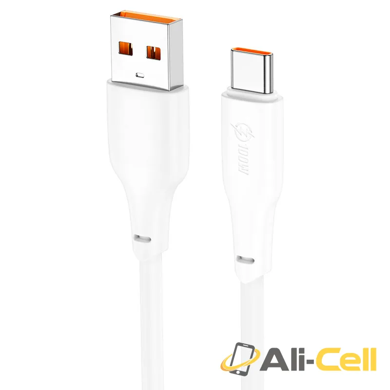 Cable USB to Type-C “X93 Force” 100W fast charge (X93 100w Usb Tc White, 1.0m)