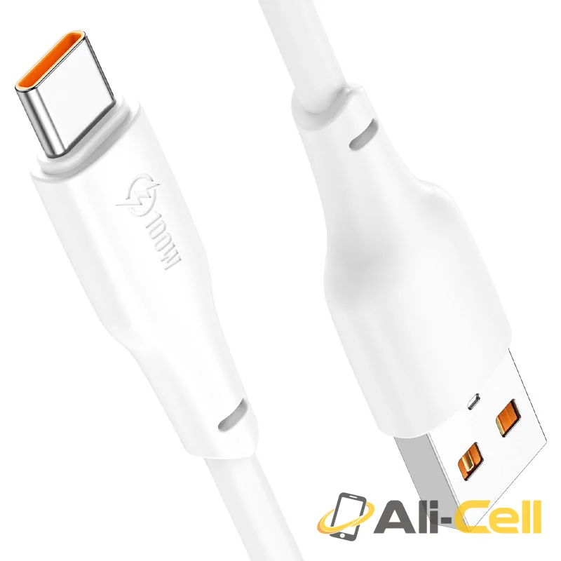 Cable USB to Type-C “X93 Force” 100W fast charge (X93 100w Usb Tc White, 1.0m) — 3