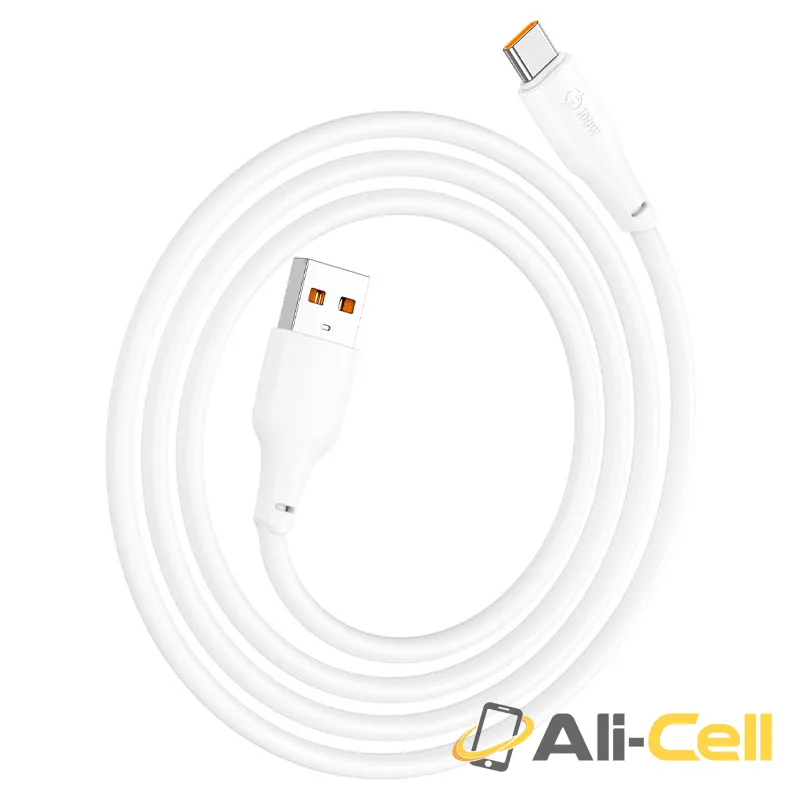 Cable USB to Type-C “X93 Force” 100W fast charge (X93 100w Usb Tc White, 1.0m) — 6