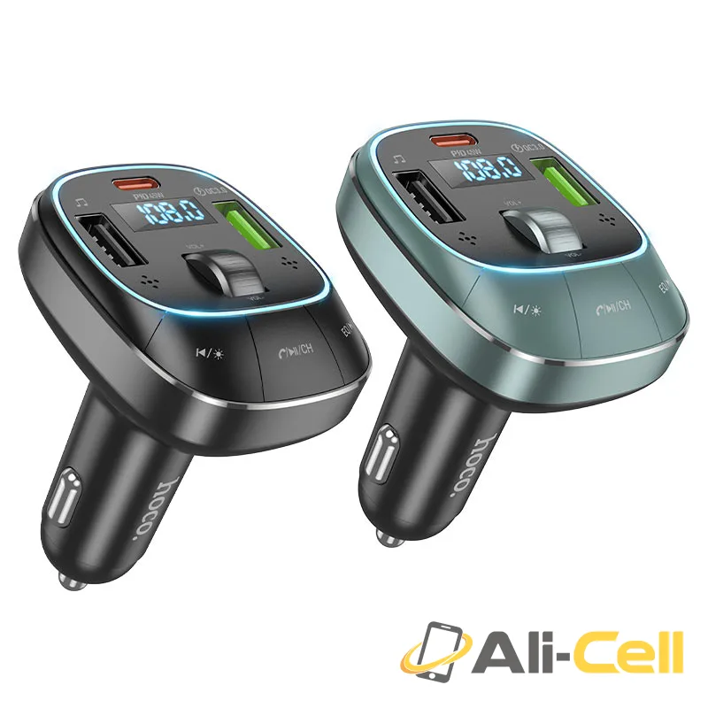 Car charger “E76 Pole” PD45W QC3.0 with wireless FM transmitter (E76 Star Space) — 6
