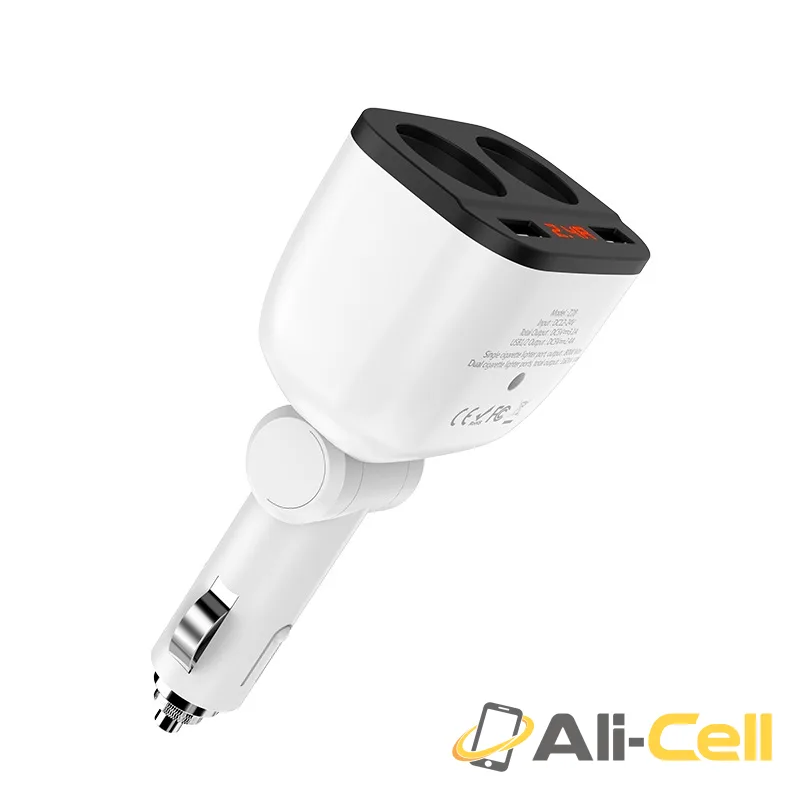 Car charger “Z28 Power ocean” with digital display — 3