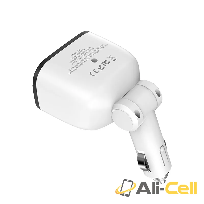 Car charger “Z28 Power ocean” with digital display — 4