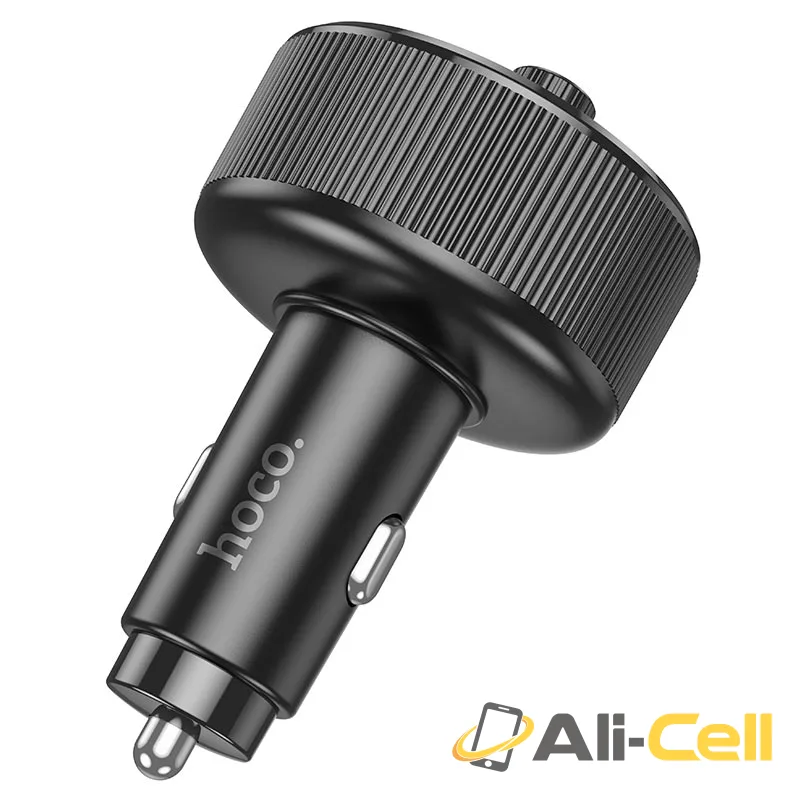 Car charger “E82 Guerrero” PD30W QC3.0 with wireless FM transmitter (E82 Black)