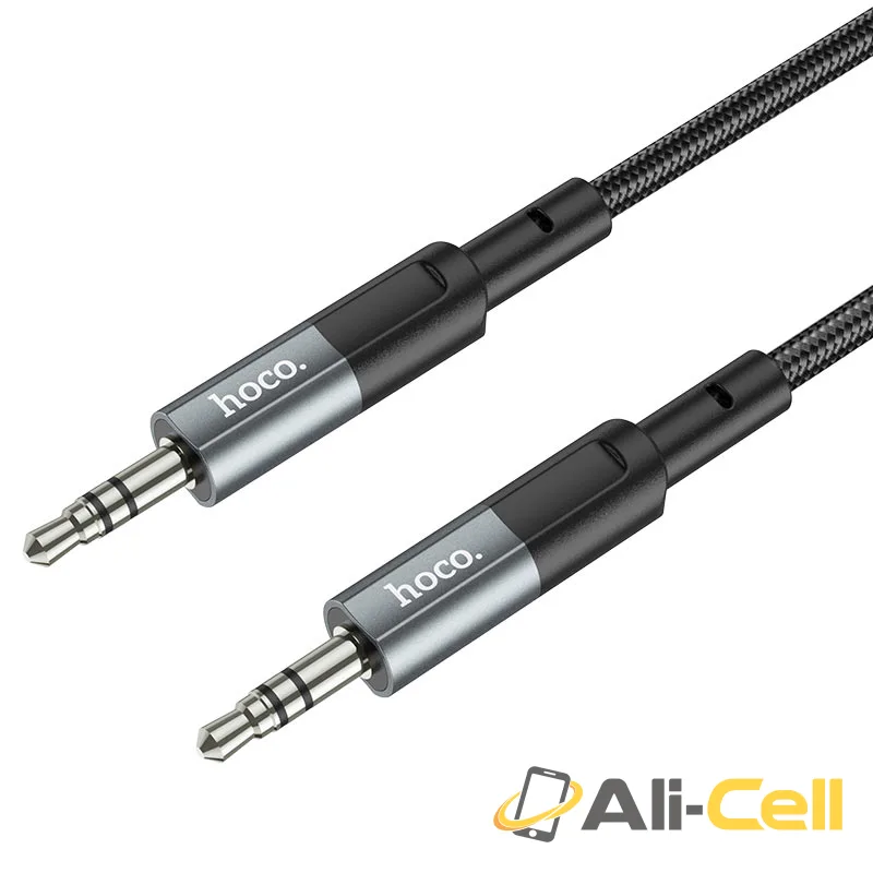 Cable 3.5mm to 3.5mm “UPA23” audio AUX (Upa23 Metal Grey, 1.0m) — 4