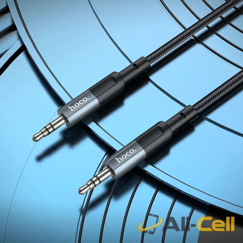Cable 3.5mm to 3.5mm “UPA23” audio AUX (Upa23 Metal Grey, 1.0m) — 8