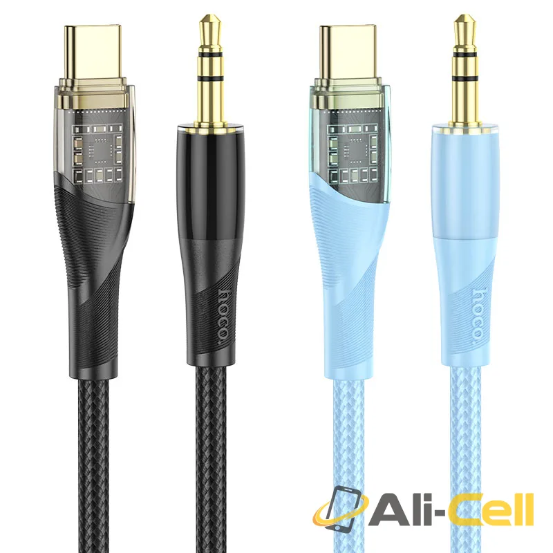 Cable 3.5mm to Type-C “UPA25 Transparent Discovery Edition” (Upa25 Tc Black, 1.0m) — 5