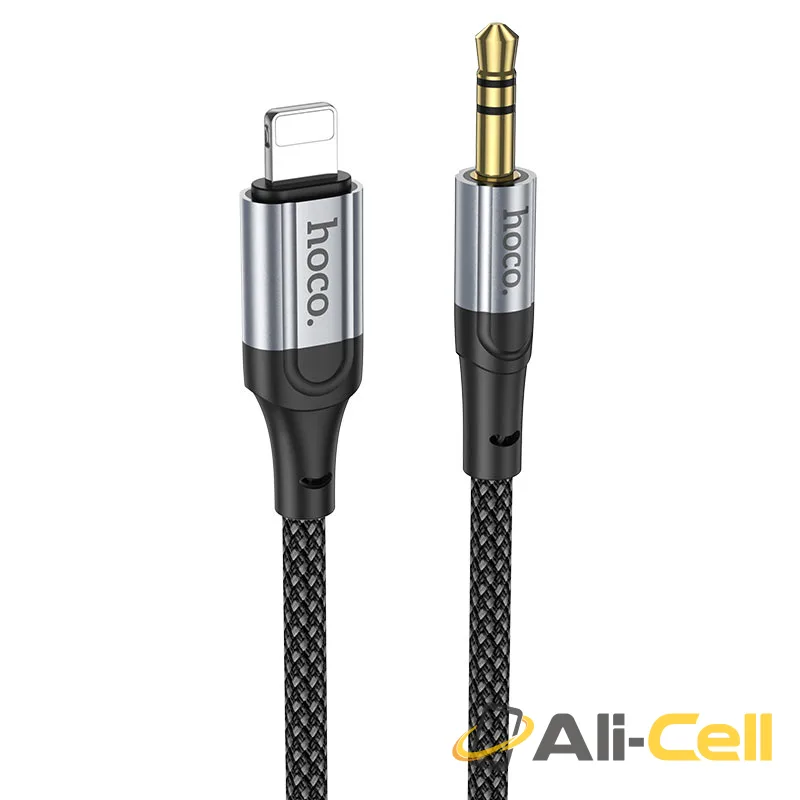 Cable 3.5mm to iP “UPA26 Fresh” audio conversion (Upa26 Ip Black, 1.0m)
