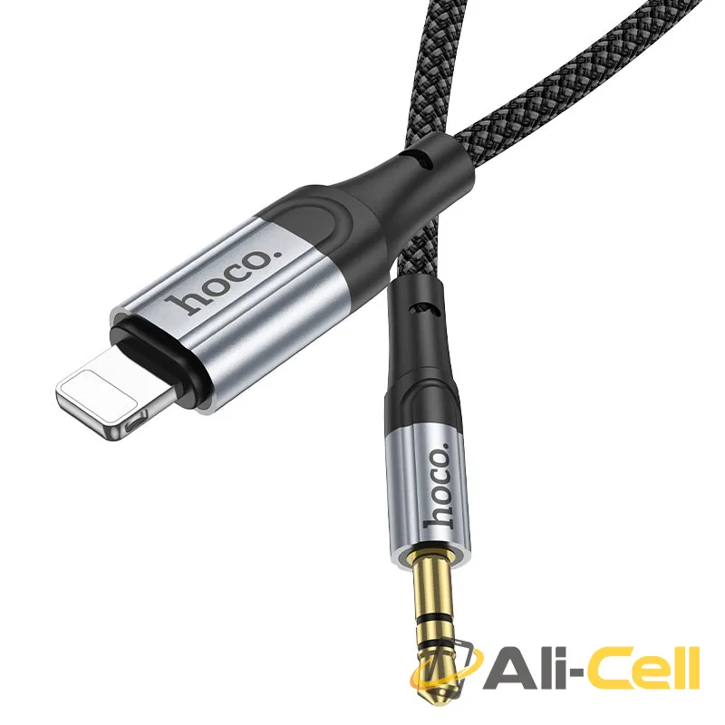 Cable 3.5mm to iP “UPA26 Fresh” audio conversion (Upa26 Ip Black, 1.0m) — 4