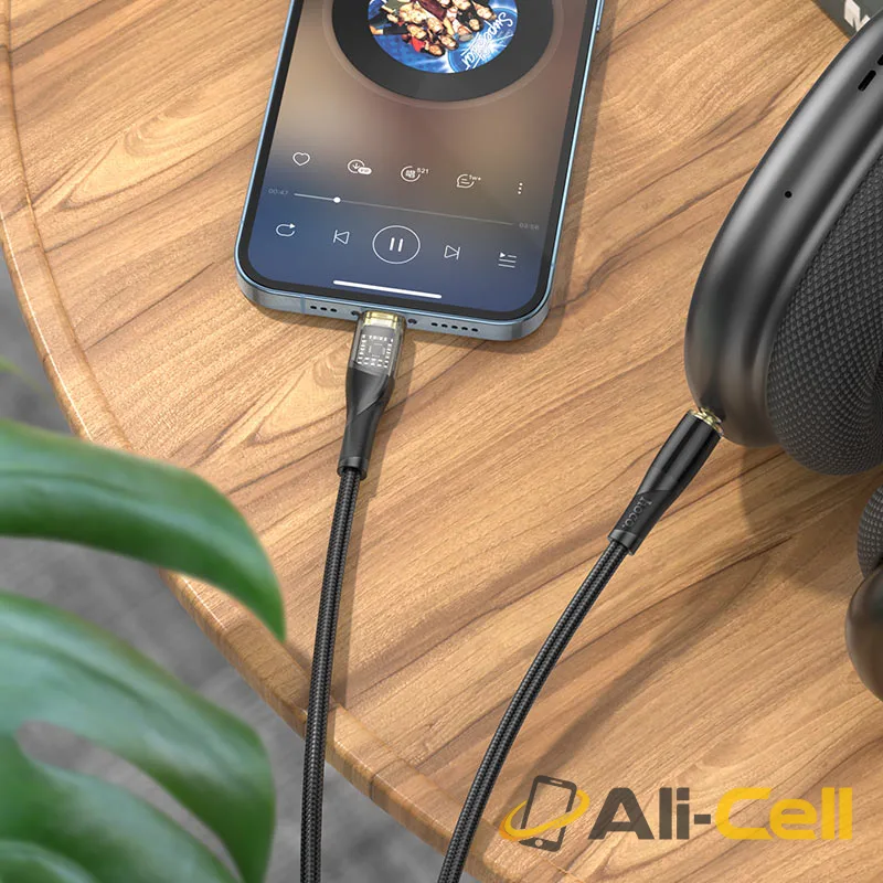 Cable 3.5mm to iP “UPA25 Transparent Discovery Edition” (Upa25 Ip Black, 1.0m) — 7