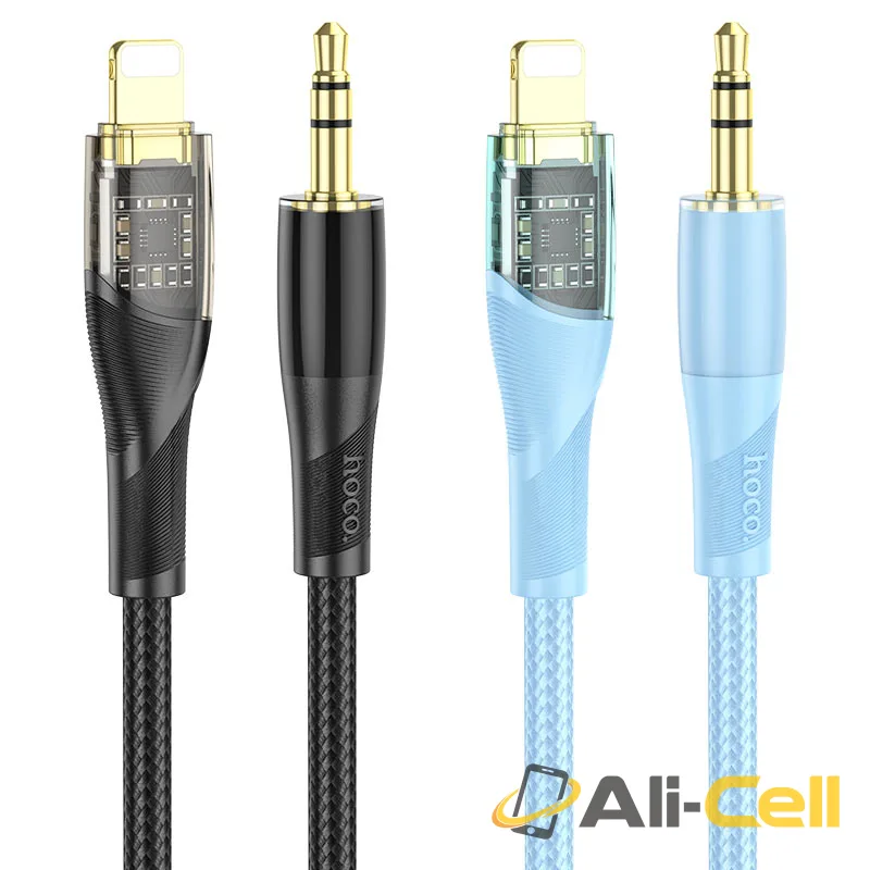Cable 3.5mm to iP “UPA25 Transparent Discovery Edition” (Upa25 Ip Blue, 1.0m) — 5