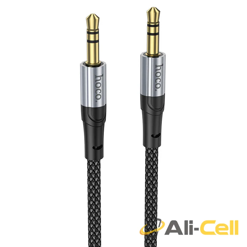 Cable 3.5mm to 3.5mm “UPA26 Fresh” audio AUX (Upa26 Black, 1.0m)