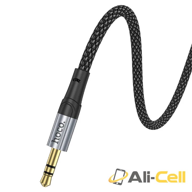 Cable 3.5mm to 3.5mm “UPA26 Fresh” audio AUX (Upa26 Black, 1.0m) — 4