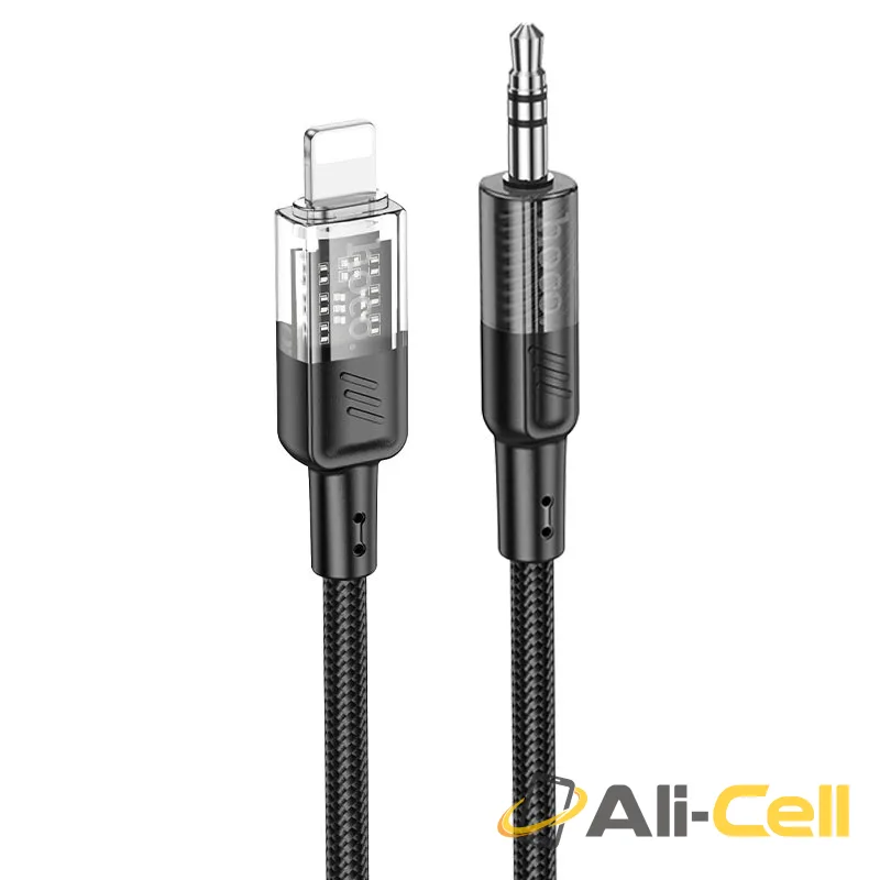 Cable 3.5mm to iP “UPA27 Spirit” audio conversion (Upa27 Ip Black, 1.2m)