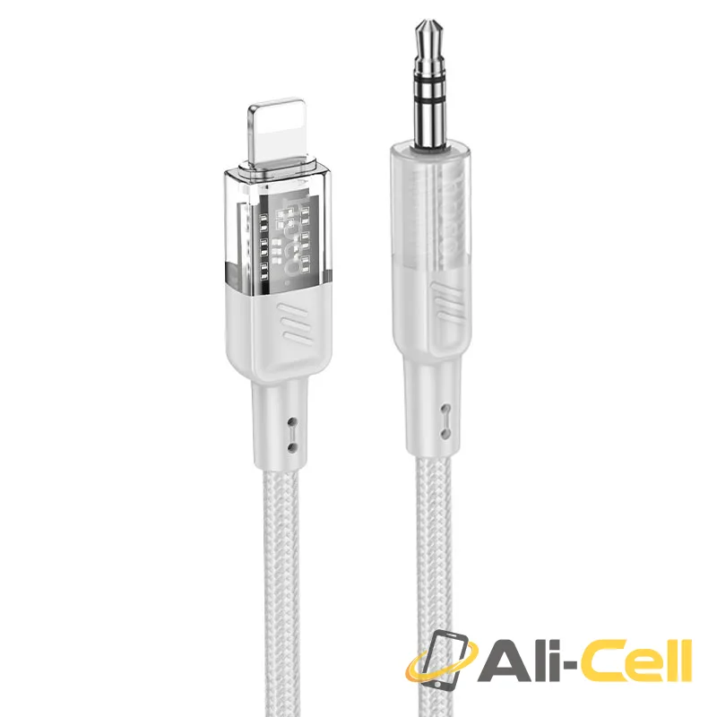 Cable 3.5mm to iP “UPA27 Spirit” audio conversion (Upa27 Ip Grey, 1.2m)