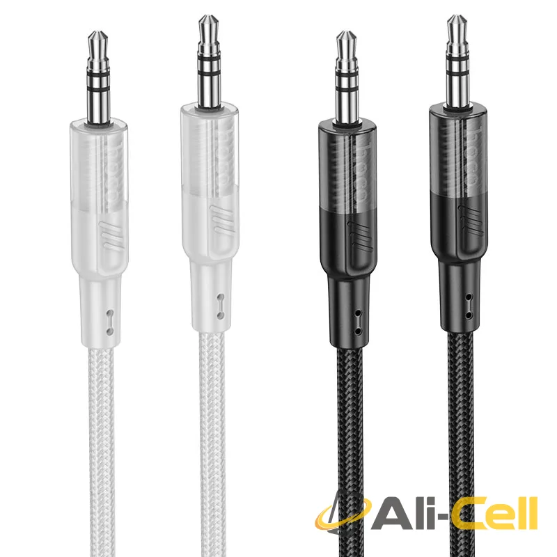 Cable 3.5mm to 3.5mm “UPA27 Spirit” audio AUX (Upa27 Grey, 1.2m) — 6