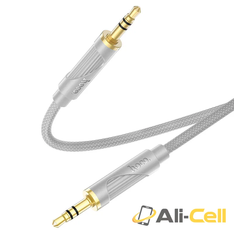 Cable 3.5mm to 3.5mm “UPA30 Friend” audio AUX (Upa30 Grey, 1.0m) — 3