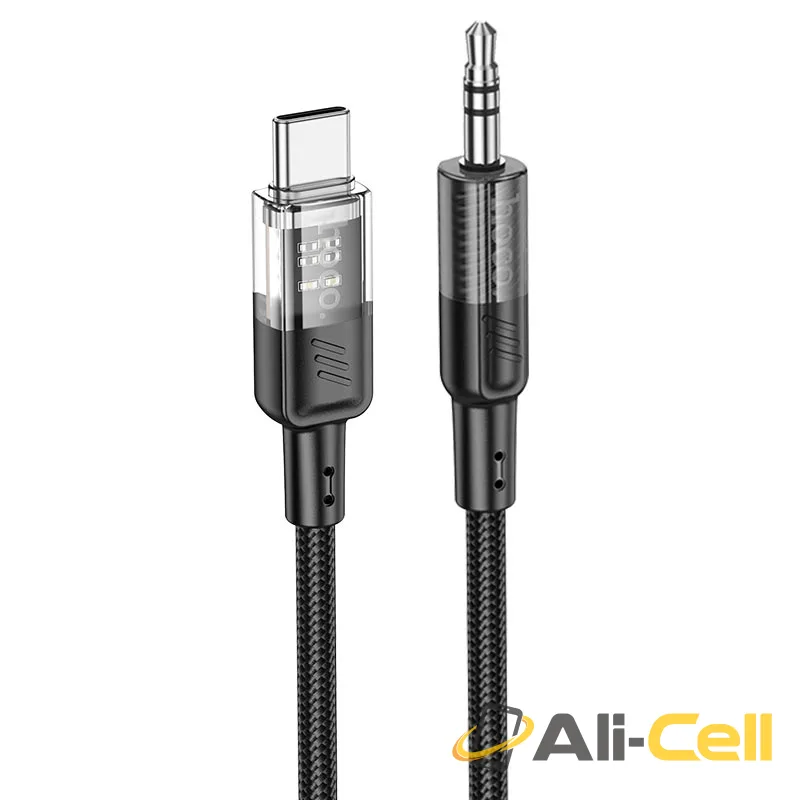 Cable 3.5mm to Type-C “UPA27 Spirit” audio conversion (Upa27 Tc Black, 1.2m)
