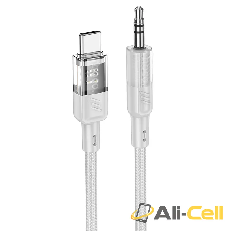 Cable 3.5mm to Type-C “UPA27 Spirit” audio conversion (Upa27 Tc Grey, 1.2m)