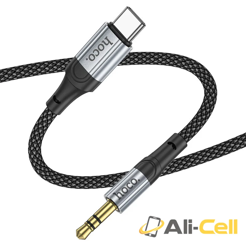 Cable 3.5mm to Type-C “UPA26 Fresh” audio conversion (Upa26 Tc Black, 1.0m) — 3