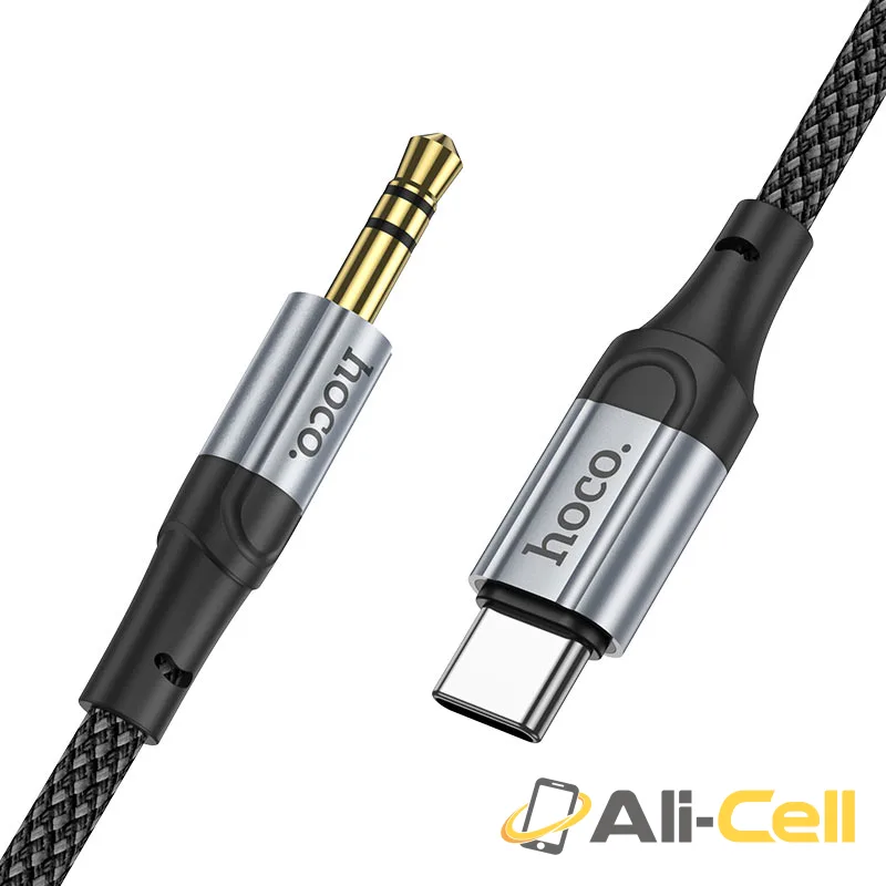 Cable 3.5mm to Type-C “UPA26 Fresh” audio conversion (Upa26 Tc Black, 1.0m) — 4