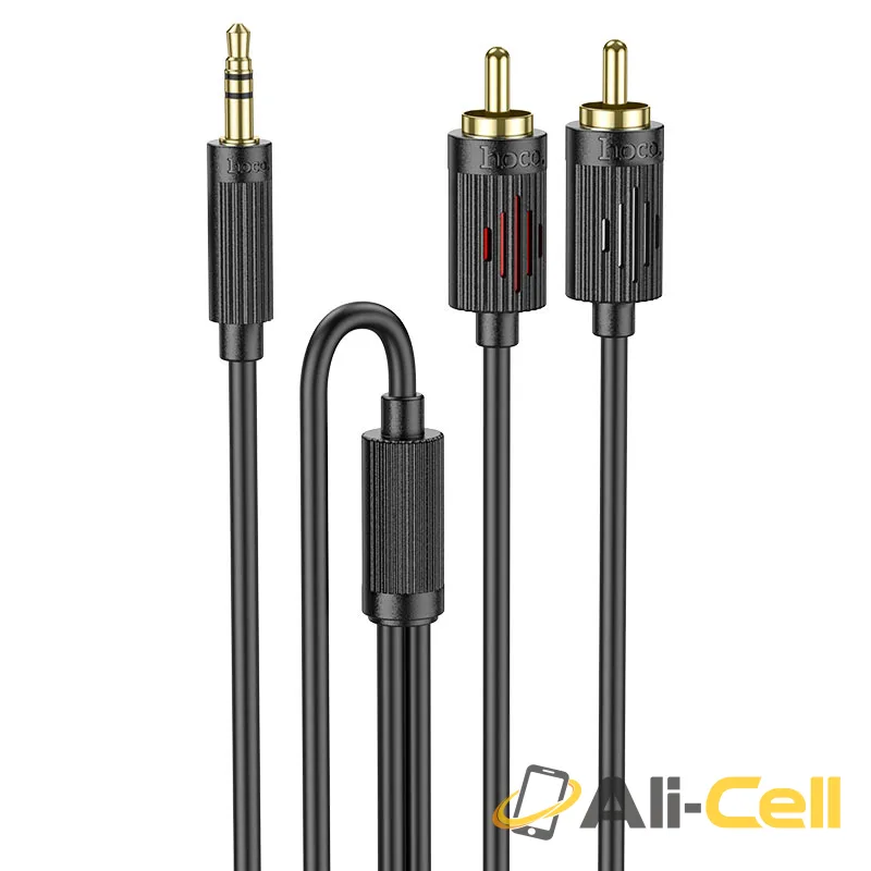 Cable 3.5mm to 2×RCA “UPA28” audio conversion (Upa28 Black, 1.5m)