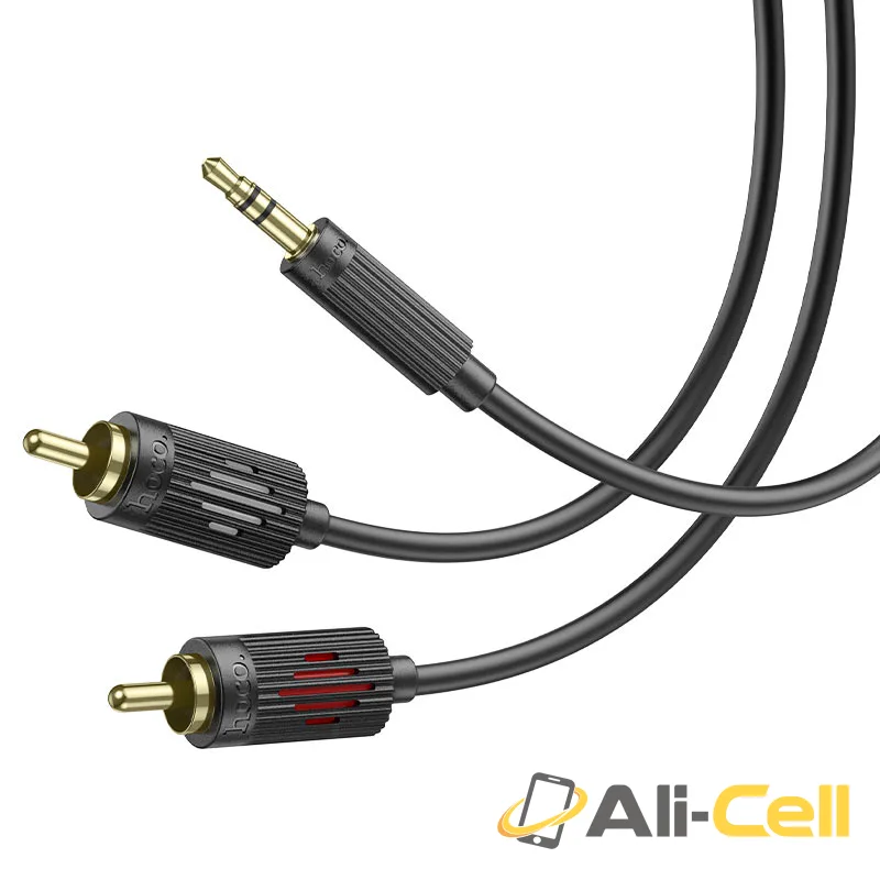 Cable 3.5mm to 2×RCA “UPA28” audio conversion (Upa28 Black, 1.5m) — 6
