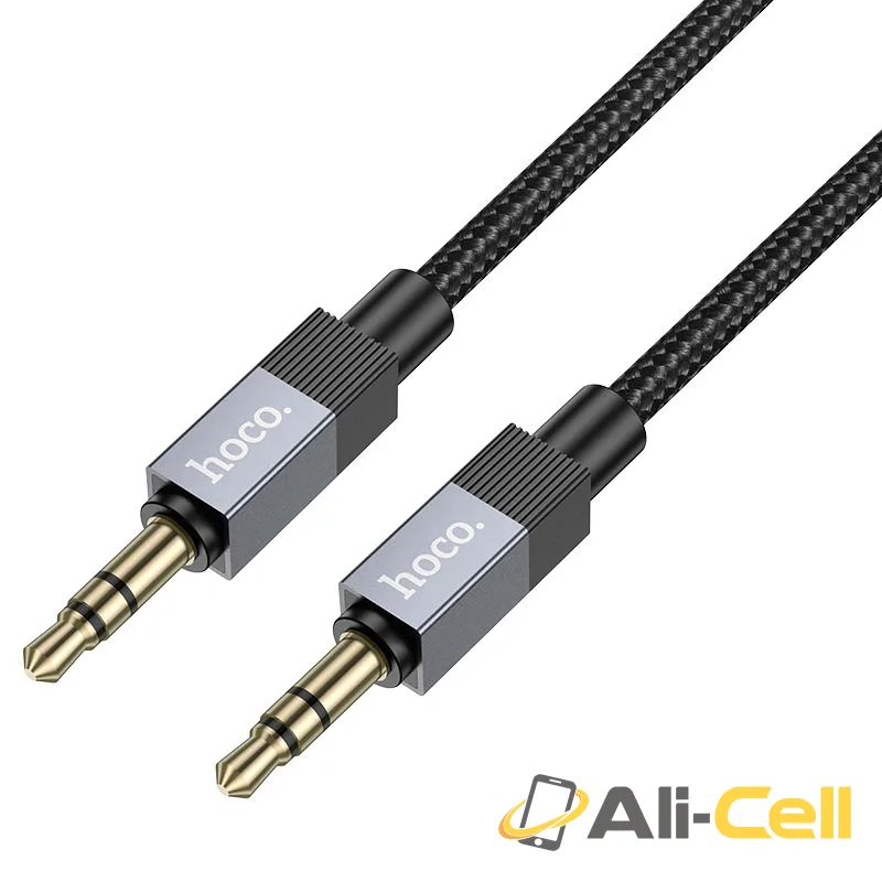 Cable 3.5mm to 3.5mm “UPA32 Clever” audio AUX (Upa32 Black, 1.0m) — 2