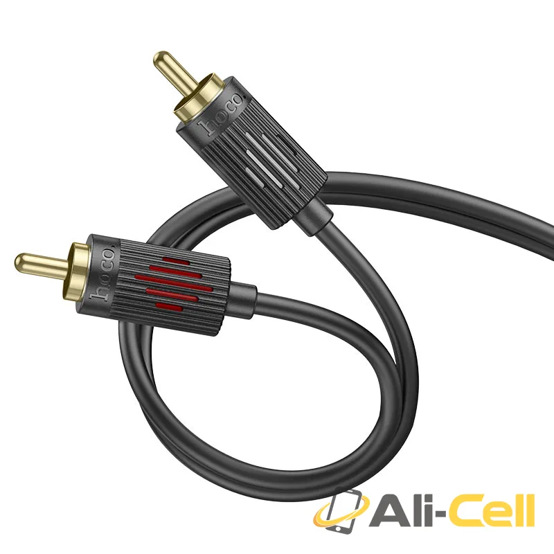 Cable 2×RCA to 2×RCA “UPA29” audio transfer (Upa29 Black, 1.5m) — 5