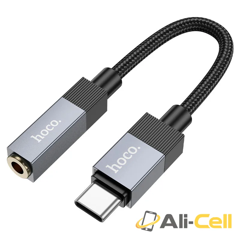 Adapter Type-C to 3.5mm “UPA32C Clever” audio converter (Upa32c Black)