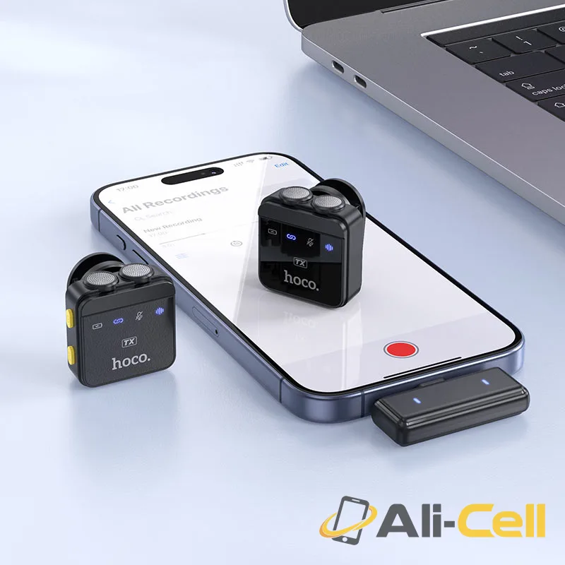Wireless microphones “L17” with charging case (L17 Black) — 7