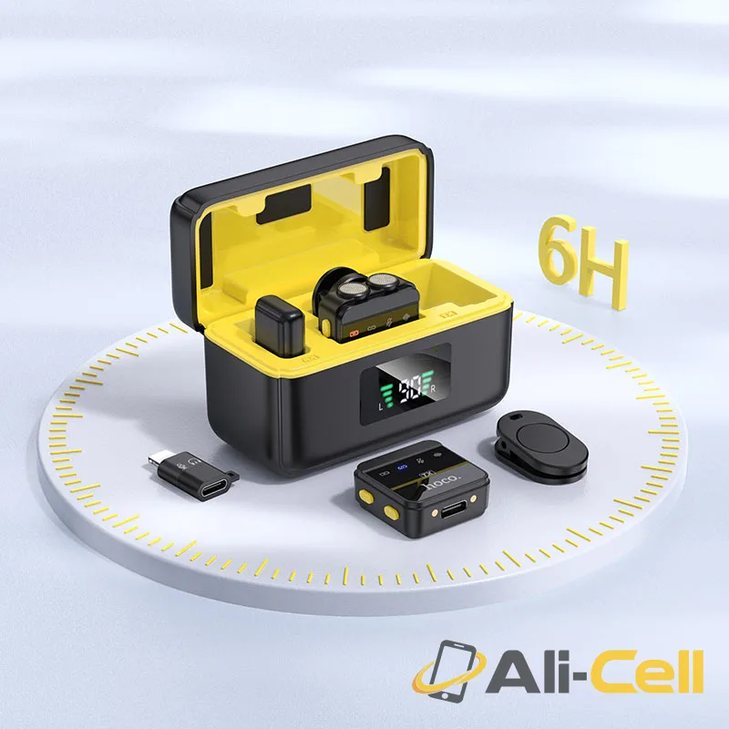 Wireless microphones “L17” with charging case (L17 Black) — 8
