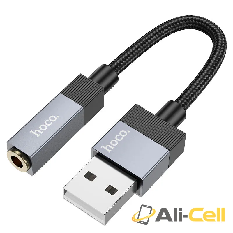 Adapter USB-A to 3.5mm “UPA32D Clever” audio converter (Upa32d Black)