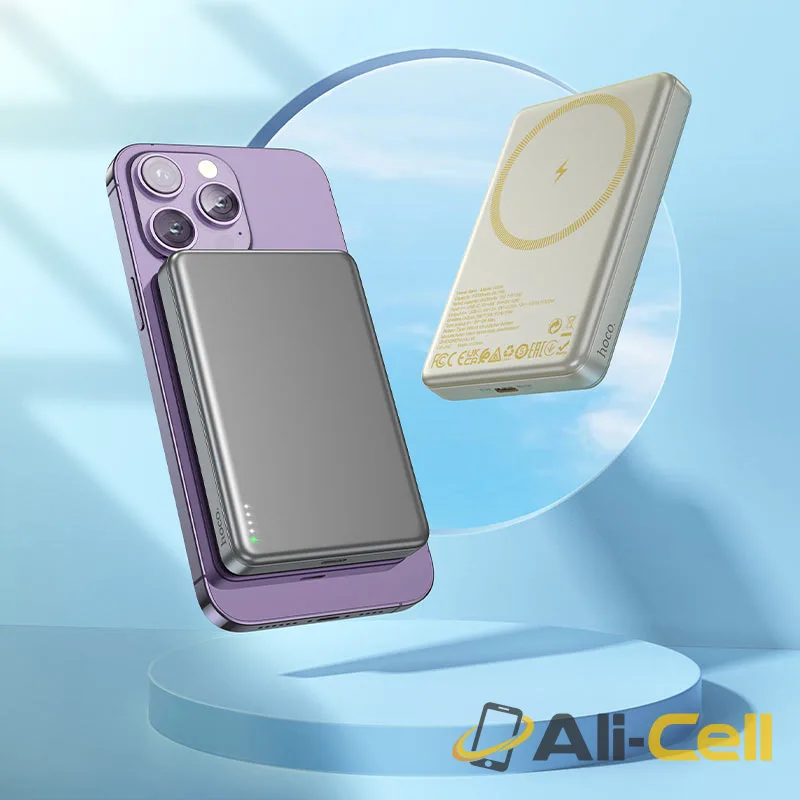 Power bank “Q26A Joy” PD20W wireless charging 10000mAh (Q26a Metal Grey) — 8