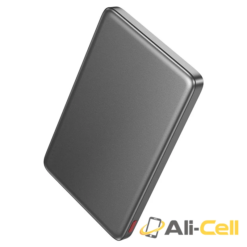 Power bank “Q26 Joy” PD20W wireless charging 5000mAh (Q26 Metal Grey) — 4