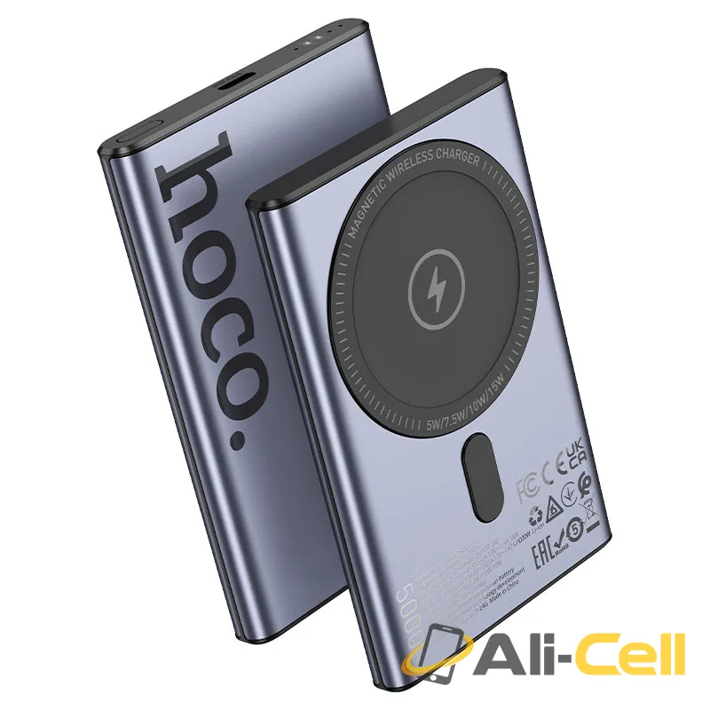 Power bank “Q32 Bird” PD20W wireless charging 5000mAh (Q32 Metal Grey)
