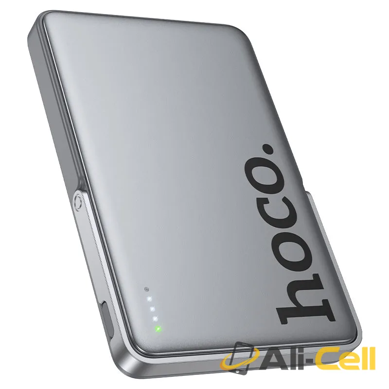 Power bank “Q36 Sunlight” PD20W wireless charging 5000mAh (Q36 Metal Grey) — 4