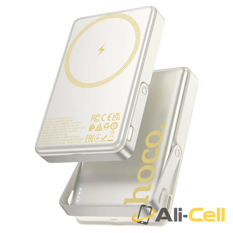 Power bank “Q36A Sunlight” PD20W wireless charging 10000mAh (Q36a Titanium Gold) — 2