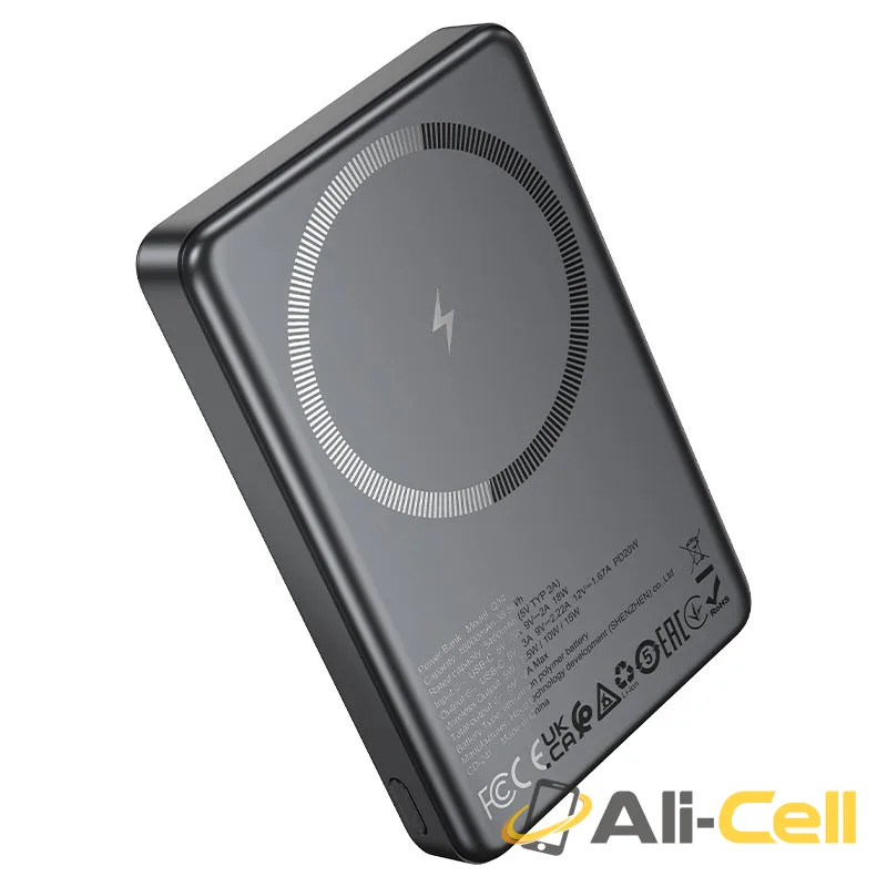 Power bank “Q34 Clever” PD20W wireless charging 10000mAh (Q34 Titanium Gold) — 3