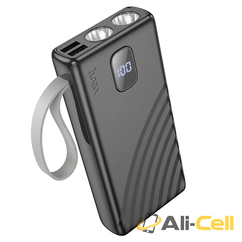 Power bank “J129A Nature” 20000mAh flashlight (J129a Black)