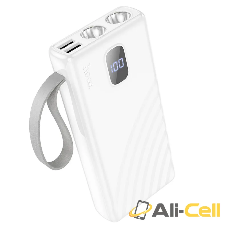 Power bank “J129A Nature” 20000mAh flashlight (J129a White)